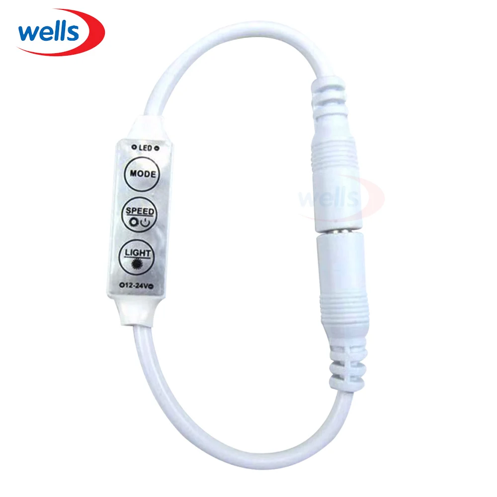 Новинка 1 шт. мини светильник 3 клавиши контроллер с регулировкой яркости двойной