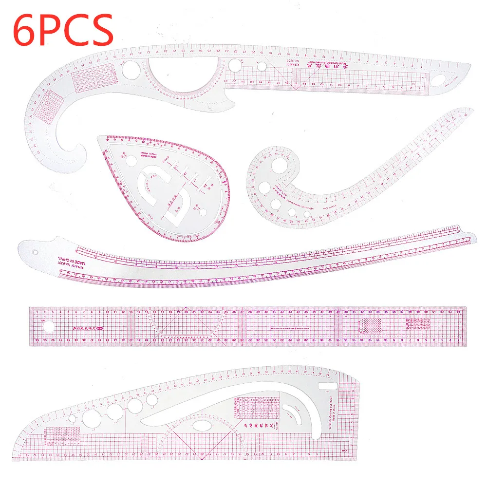 9 шт./компл. французская кривая швейная линейка многофункциональные швейные
