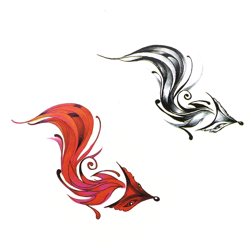 2 шт./комплект водостойкие татуировки для женщин и | Красота здоровье