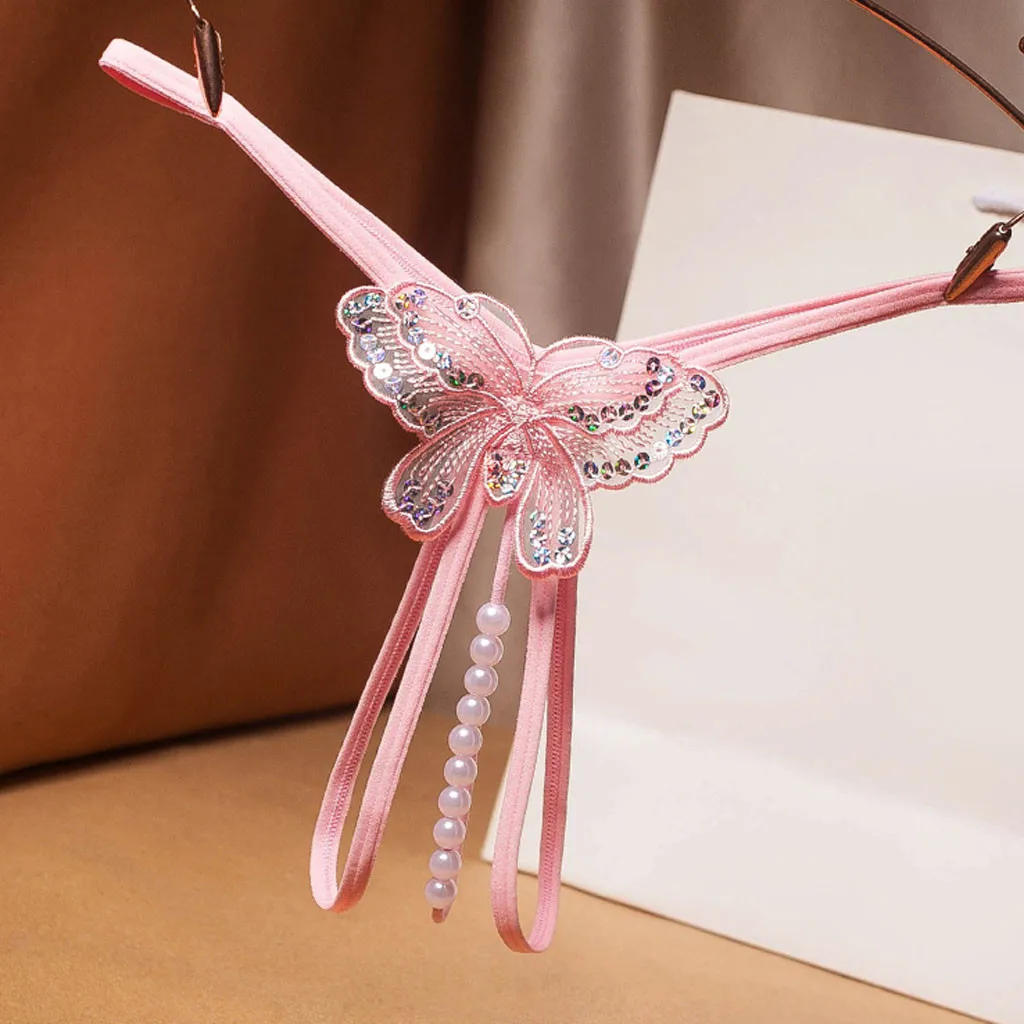 Горячие стринги с открытым разрезом жемчужные сексуальные массажные женское