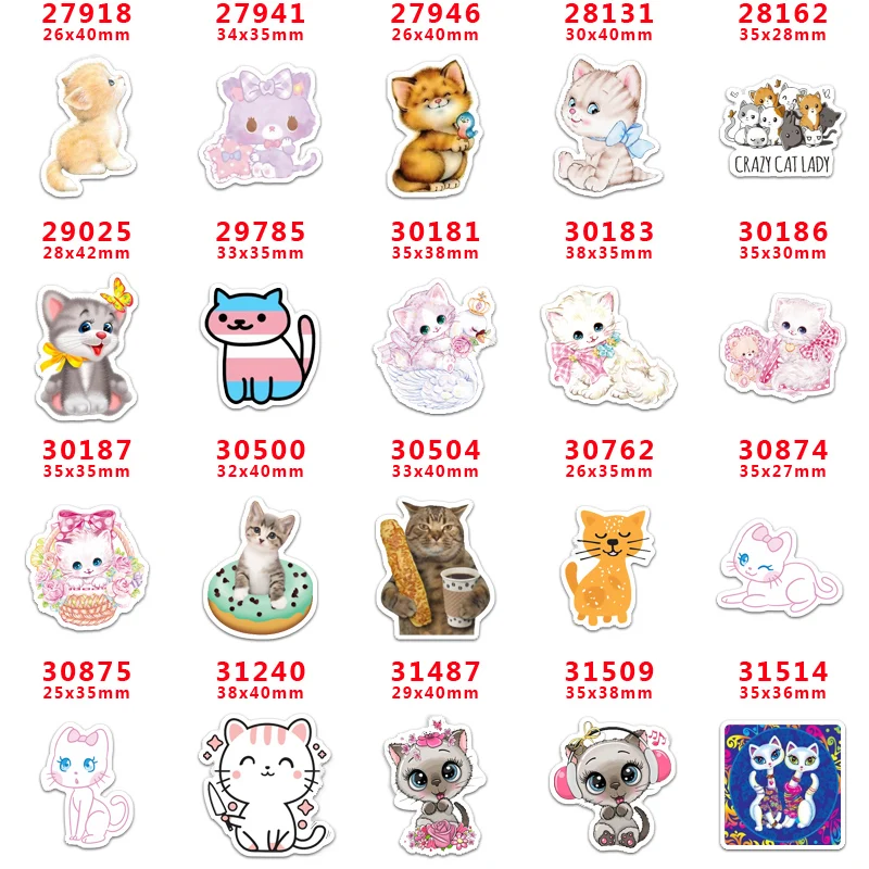 Товары для рукоделия Швейные аксессуары мультяшная кошка печатная плоская смола