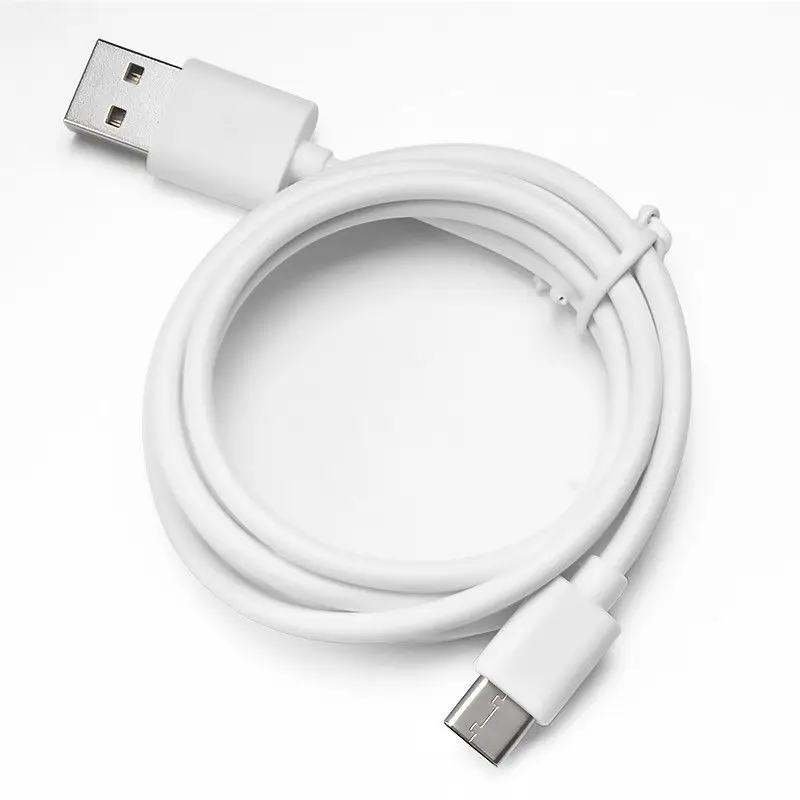 Кабель USB Type C 1 м/2 м/3 м для Samsung кабели быстрой зарядки Xiaomi Huawei круглый кабель