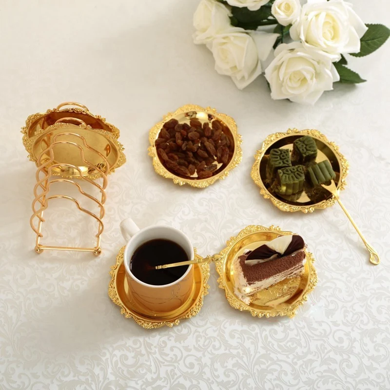 Серия 6 шт горки креативные напитки декоративная рамка Нескользящие