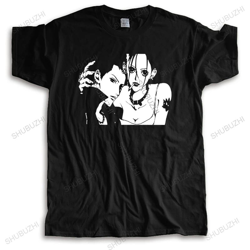 

Gorgeous Tshirt Men Nana Osaki And Ren Honjo Tee Tops Short Sleeve Soft Cotton Harajuku T-shirt Summer Japanese Anime Tshirt