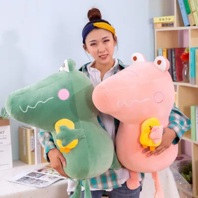 Новый милый розовый Фламинго Птица плюшевая игрушка мягкая Hug Утка кукла