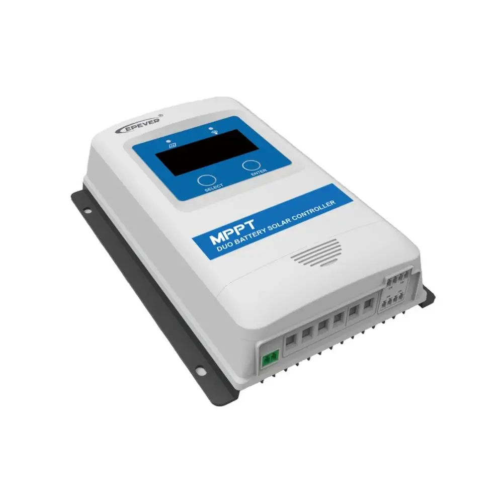 EPEVER новый двойной аккумулятор MPPT Солнечный контроллер 10A 20A 30A DuoRacer батарея