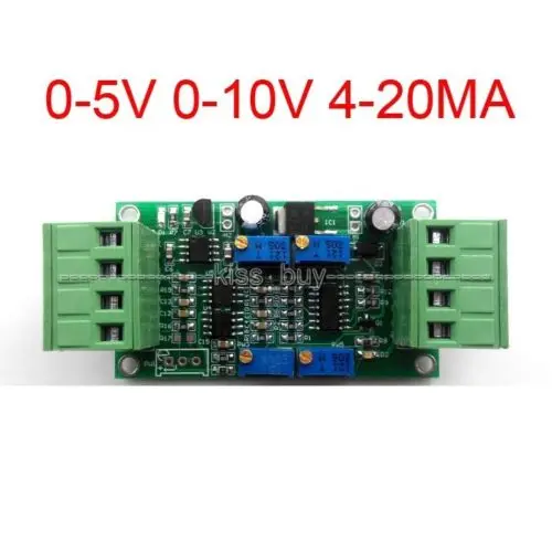0-5V 0-10V 4-20 mA Load Cell Sensor Transmitter Signal Amplifier Module Current voltage transmitter 15V-24V DC f/ meter | Инструменты