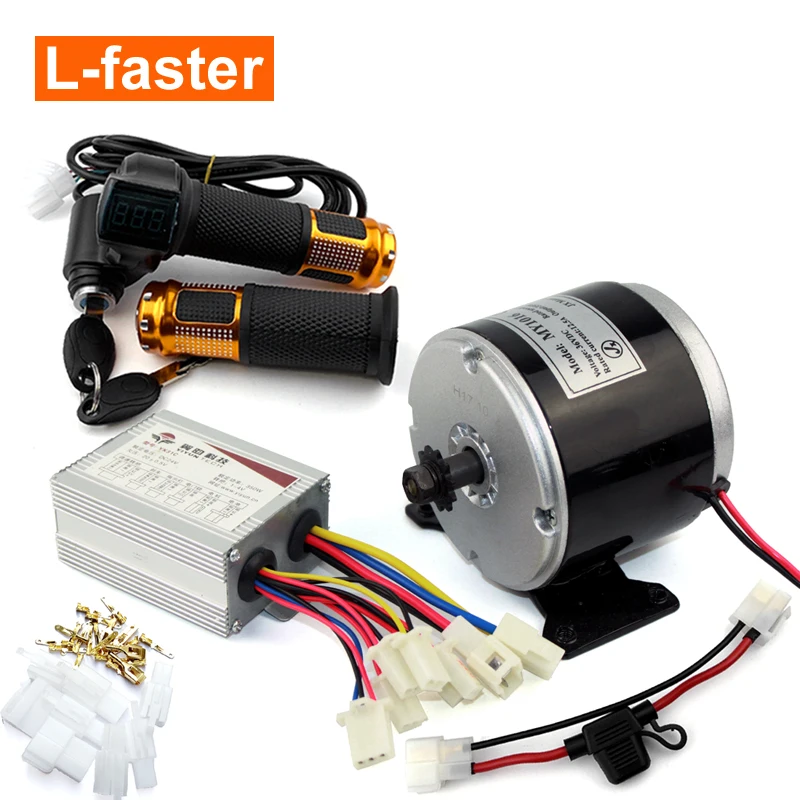 36V 350W Electric Drifting Tricycle Motor Replacement With Controller And 106DX Trigger Accelerator Has Voltage Indicator Lights | Спорт и
