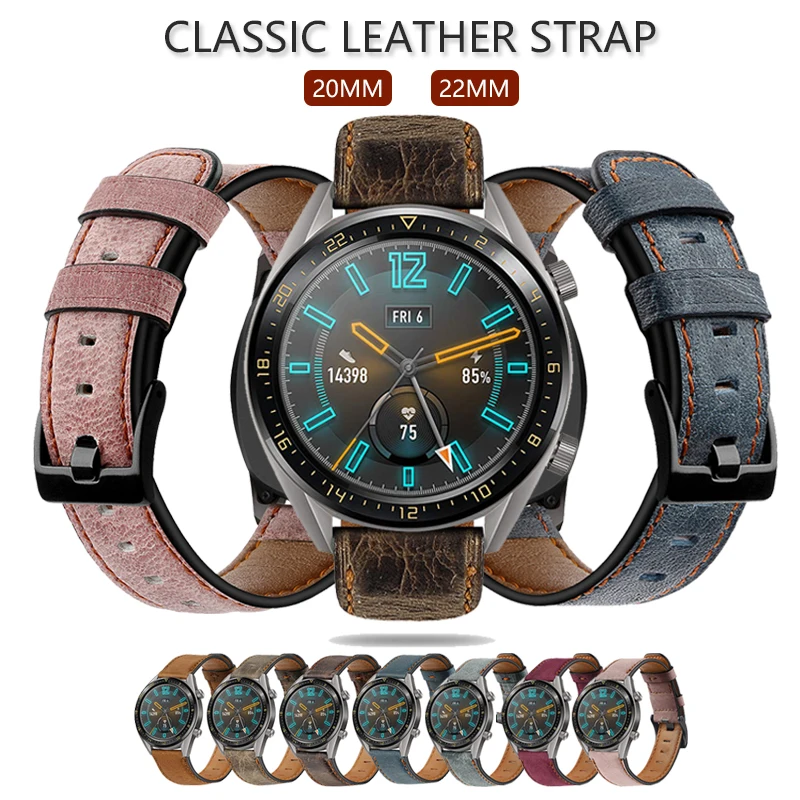 

Band For Samsung Galaxy watch 46mm/42mm/active 2 gear S3 Frontier/huawei watch gt 2e/2/amazfit bip/gts strap 20/22mm watch strap