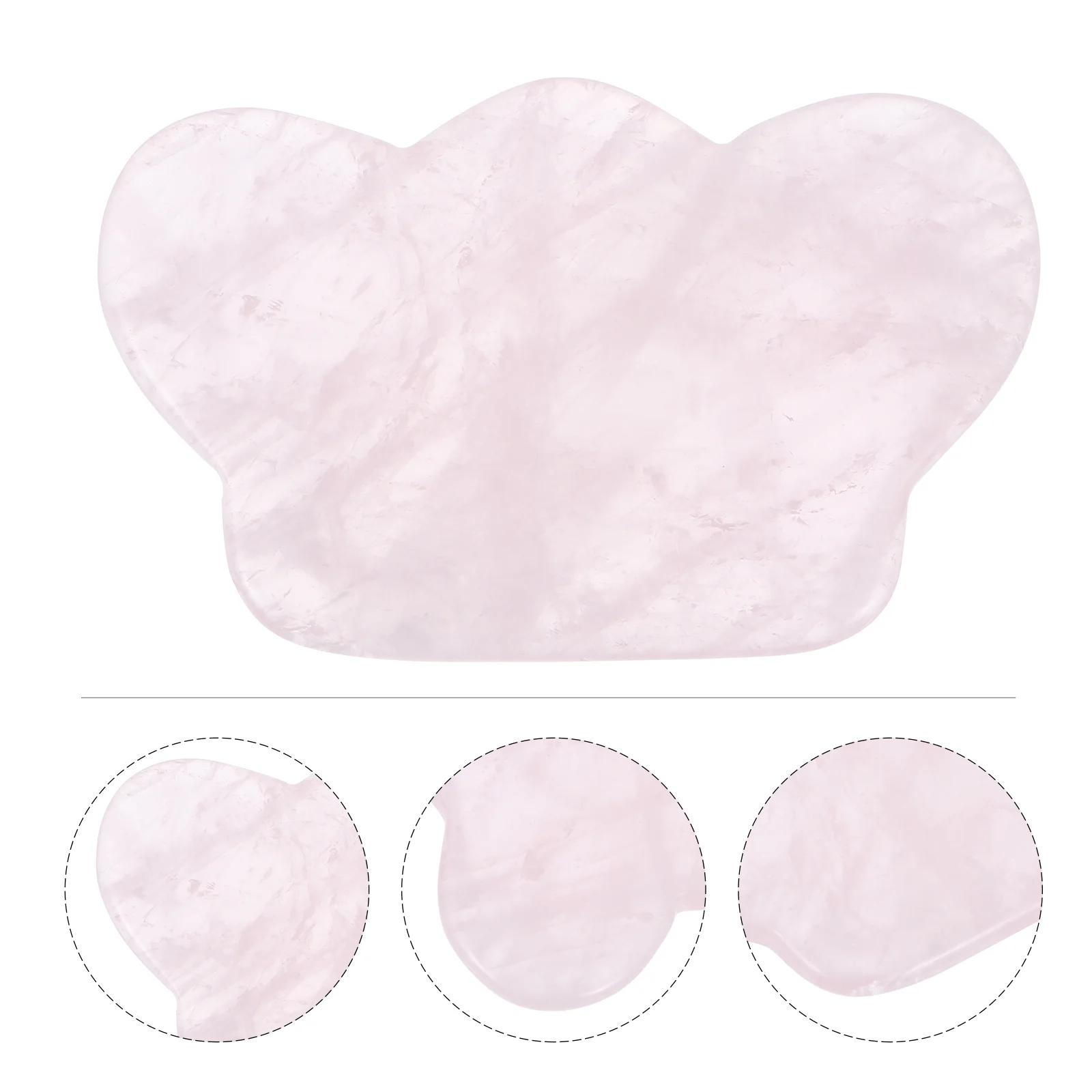 

1pc Natural Jade Scraping Board Massaging Board Body Scraping Plate Tool