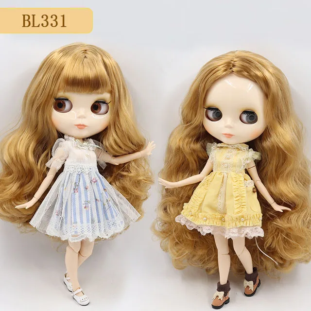 Ледяная фабрика Blyth кукла 1/6 BJD индивидуальные обнаженные тела с белой кожей, глянцевое лицо, подарок для девочки, игрушка
