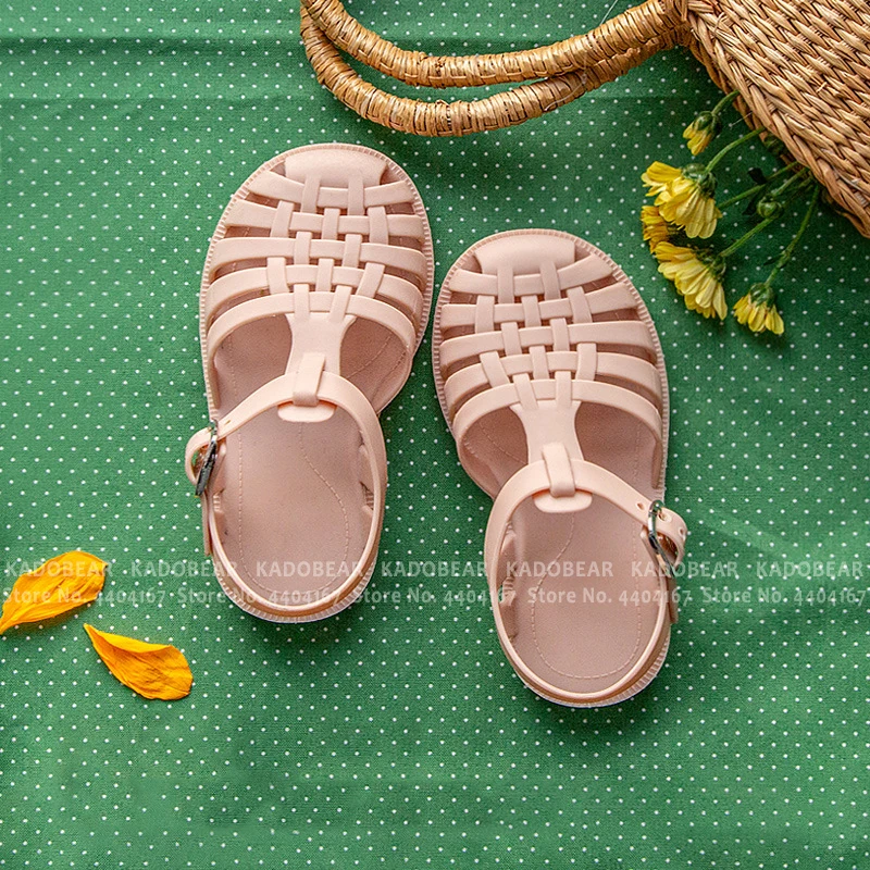 Летние детские сандалии для девочек вечерние туфли принцессы в римском стиле