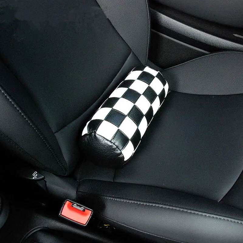 Подголовник для автомобиля Кожаная подушка отдыха на шее мини меди один JCW S F55 F56