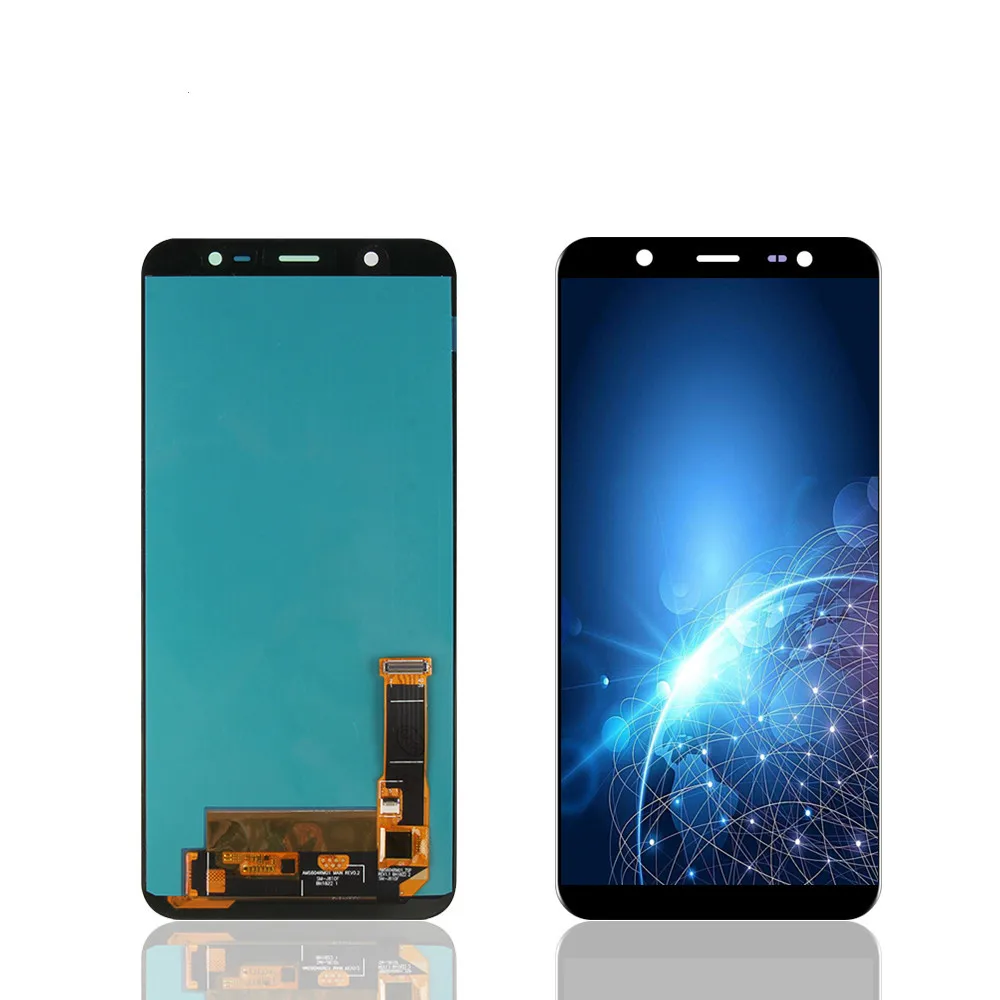 Новый ЖК дисплей для Samsung J8 2018 J810 и сенсорный экран дигитайзер Galaxy J810F J810Y сборка