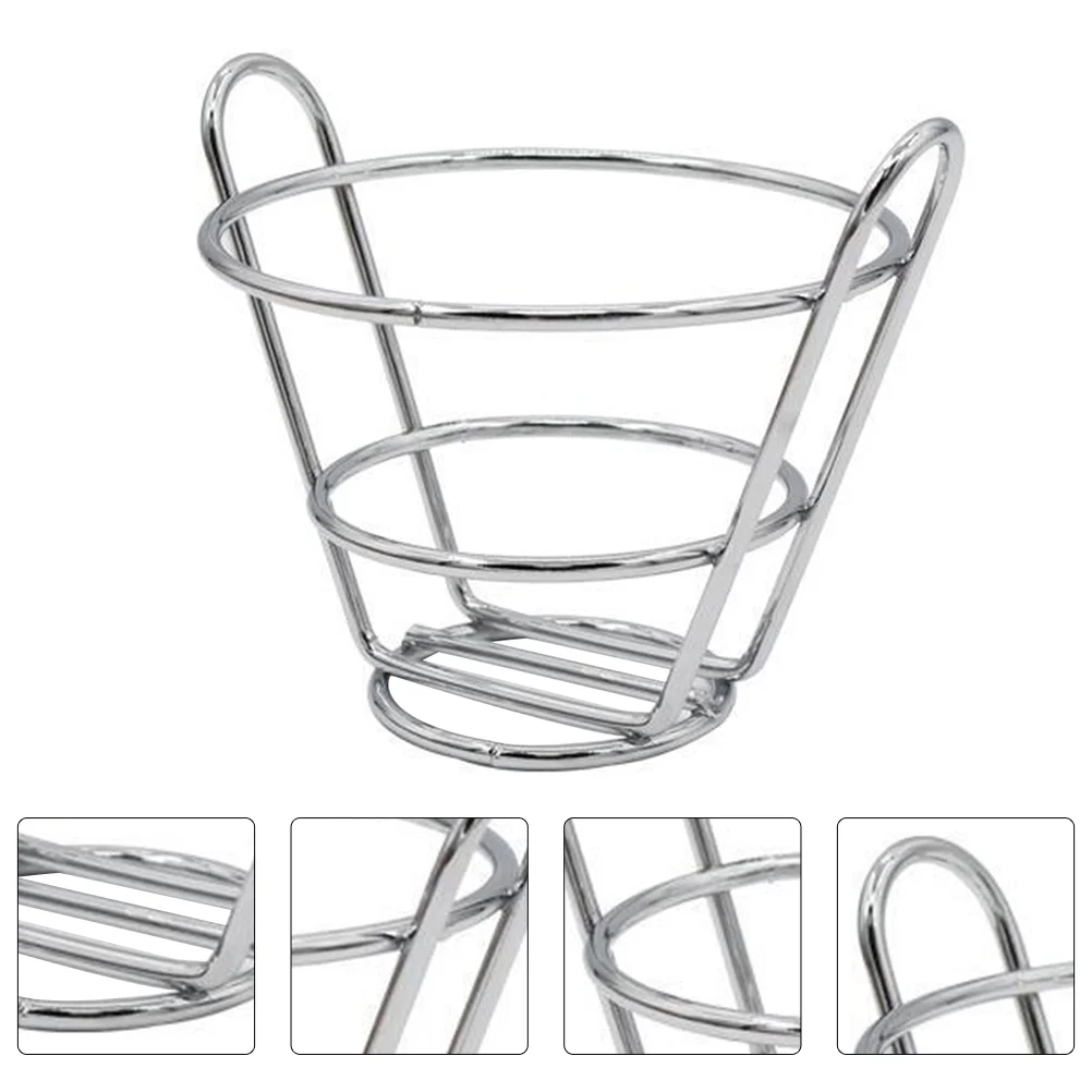 

1Pc French Fries Stand Food Frying Basket French Fries Rack Kitchen Gadget