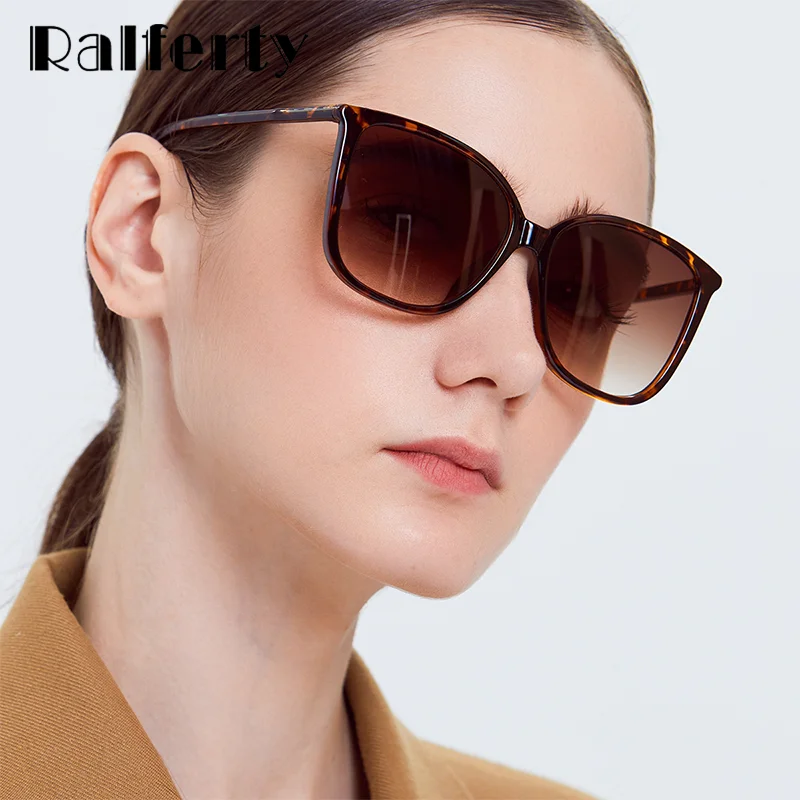 

Ralferty Vintage Square Sunglasses Women Brand Design Korean Oversize Anti UV Sun Glasses Female Shades 2021 gafas de sol W95076