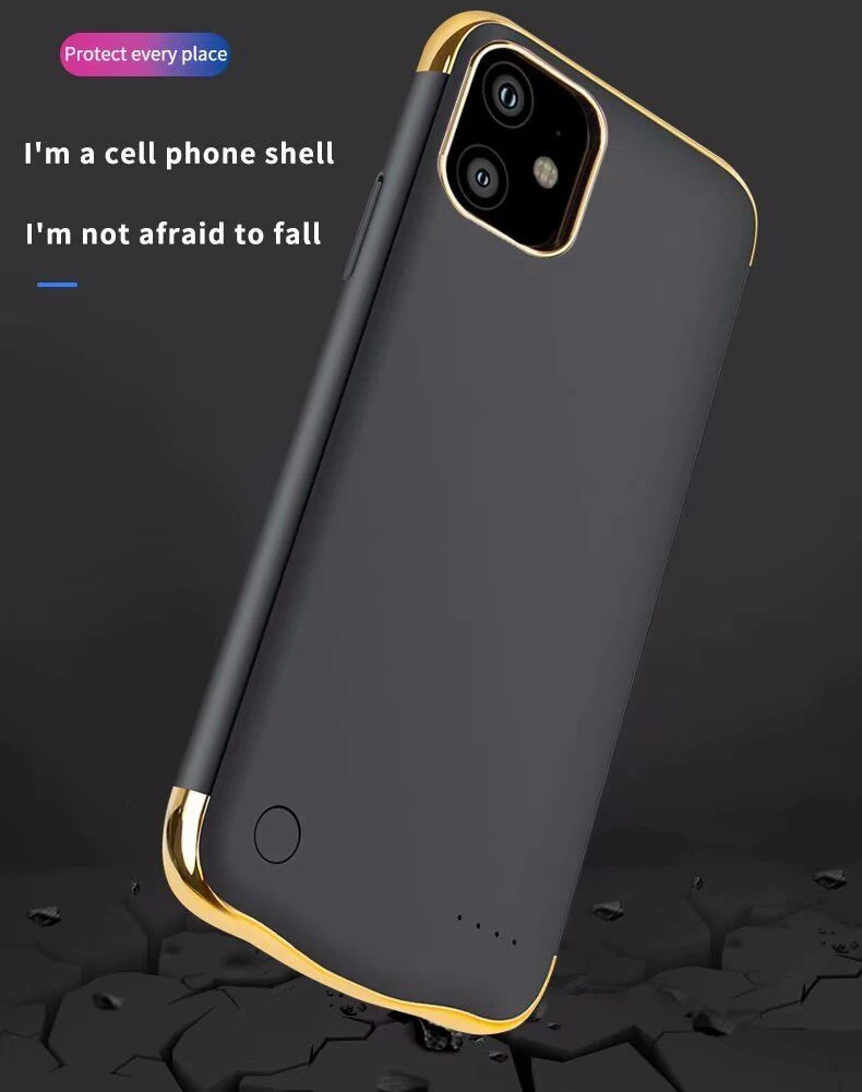 NENG 5500mAh Банк питания зарядное устройство чехол для iPhone11Pro 11Pro Max чехол внешнее резервное зарядное устройство power Bank чехол для iPhone11