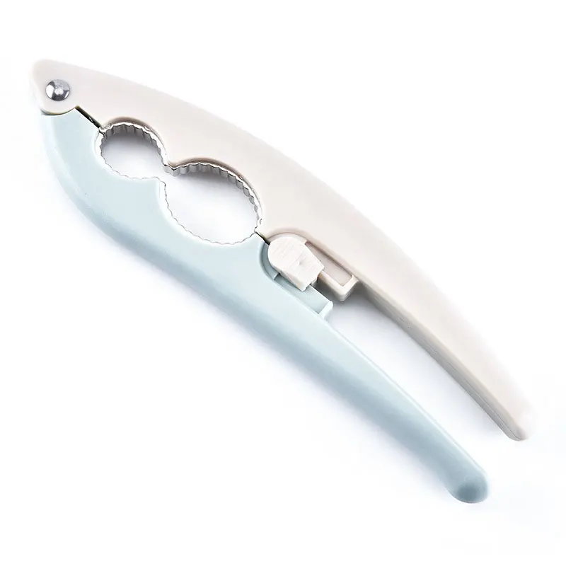 2pcs 2 color Nutcracker Zinc Alloy Sheller Crack Walnut Almond Hazelnut Pecan Filbert Nut Kitchen Tool Plier Cracker |