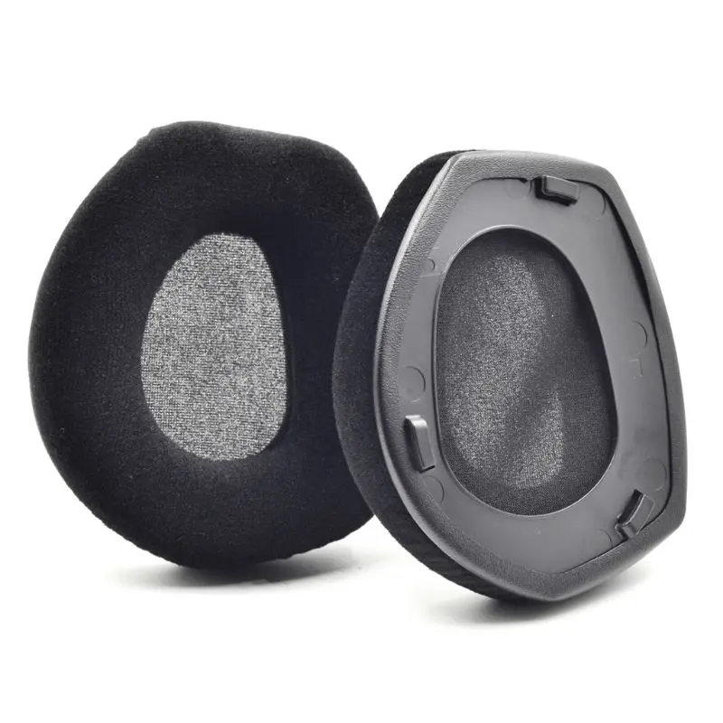 

1Pair Replacement foam flannelette Earpads Ear Cushion Cover Replacement for Senn-heiser HDR RS175 Headphone Headset