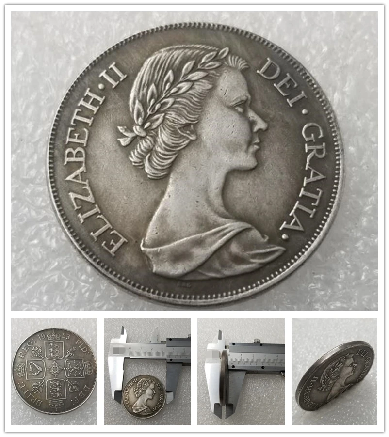 

Старинные британские монеты, металлические подарочные оригинальные Монеты ручной работы, Античная имитация копия украшения для вечерние