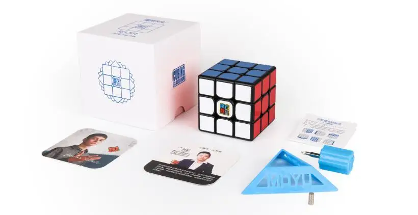 Черный MoYu волшебный куб класс MF3RS3M 3x3x3 Магнитный магический куб RS3M головоломка игрушка для Тренировки Мозга-красочный - Цвет: Черный