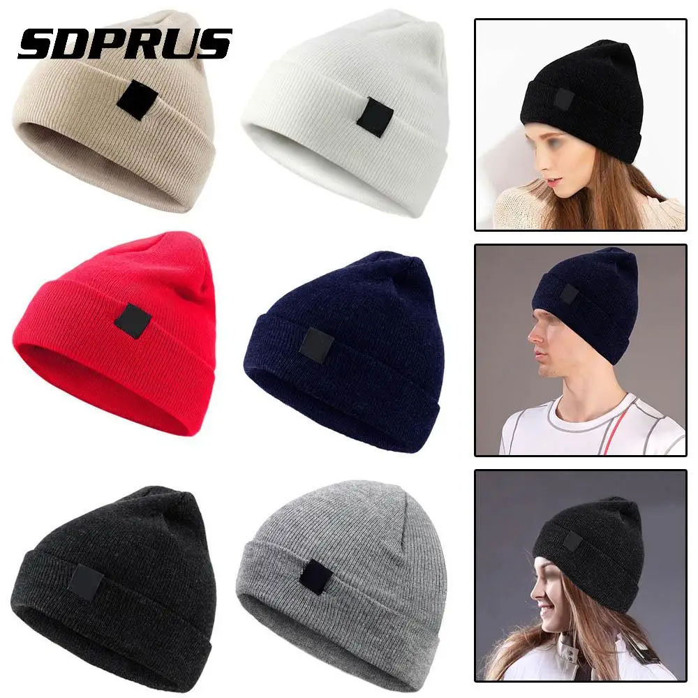 2019 модная шапка для мужчин и женщин стандартная Шапка 8 цветов однотонная Мягкая