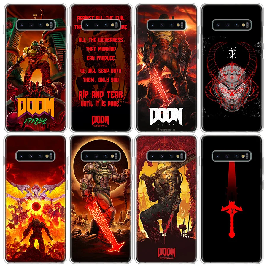 

HOT GAME DOOM ETERNAL Phone Case For Samsung Note 20 Ultra 10 Lite 9 8 Galaxy A14 A01 A11 A21 A31 A41 A51 A71 A9 A8 A7 A6 Plus C