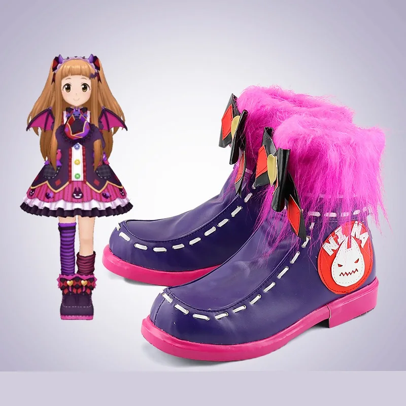 

Унисекс аниме косплей костюм ичихара Нина сапоги на заказ