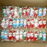 free shipping 50pcslot christmas baby elf dolls elf toys decorations kids mini baby elves doll for christmas gift