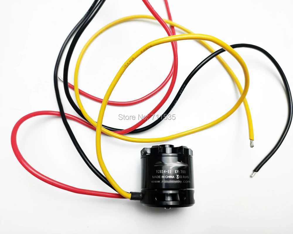 Продвижение X2814 X2814-11 700KV Outrunner безщеточный мотор для внешнего ротора