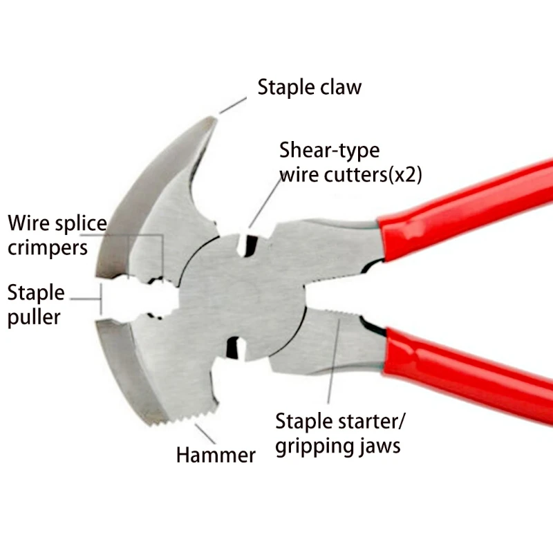 

7XEA Multi-function Heavy-Duty Solid Joint Fence Tool Pliers for Furniture Carpenter