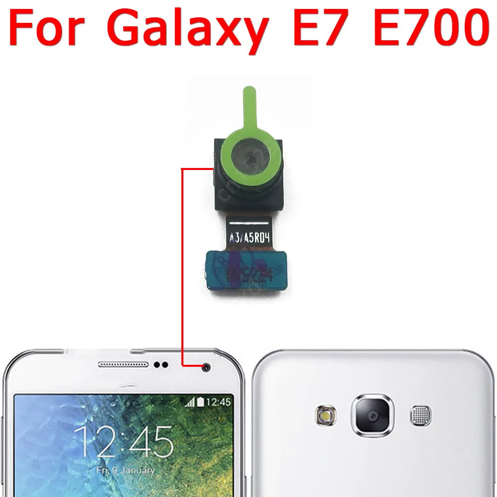 

Original Front Rear Back View Camera For Samsung Galaxy E7 E700 Main Facing Frontal Camera Module Flex Replacement Spare Parts