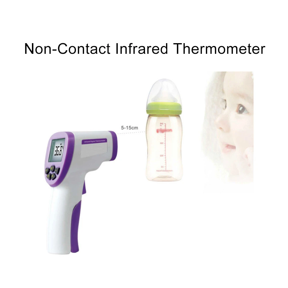 Цифровой температурный термометр ИК инфракрасный пистолет Бесконтактный лоб