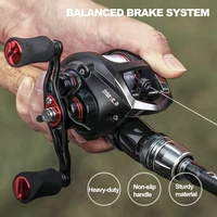 leftright handed fishing reel spinning 6 31 high speed baitcasting reel spool with ball bearings trolling handle bait coil