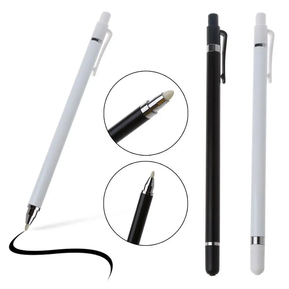 Универсальный перо для смартфона для стилуса Android IOS Dual Soft Touch Screen Capacitive Smart Phone/Tablet/Laptop on.