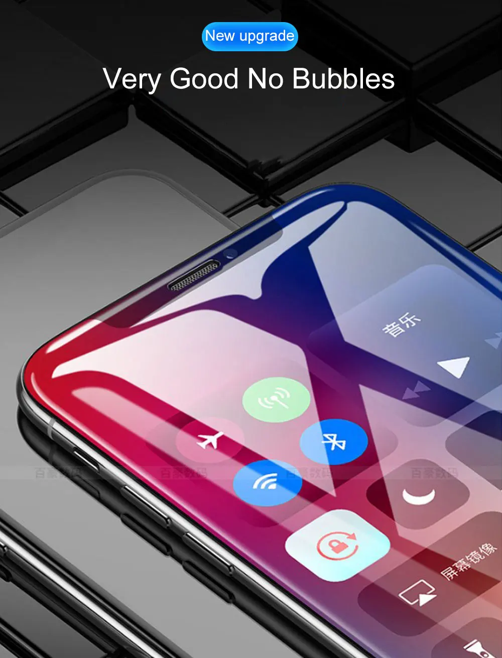 Ascromy 20D полное изогнутое закаленное стекло для iPhone 7 8 6 6S Plus закаленное защитное стекло для iPhone XS Max X XR стеклянная пленка