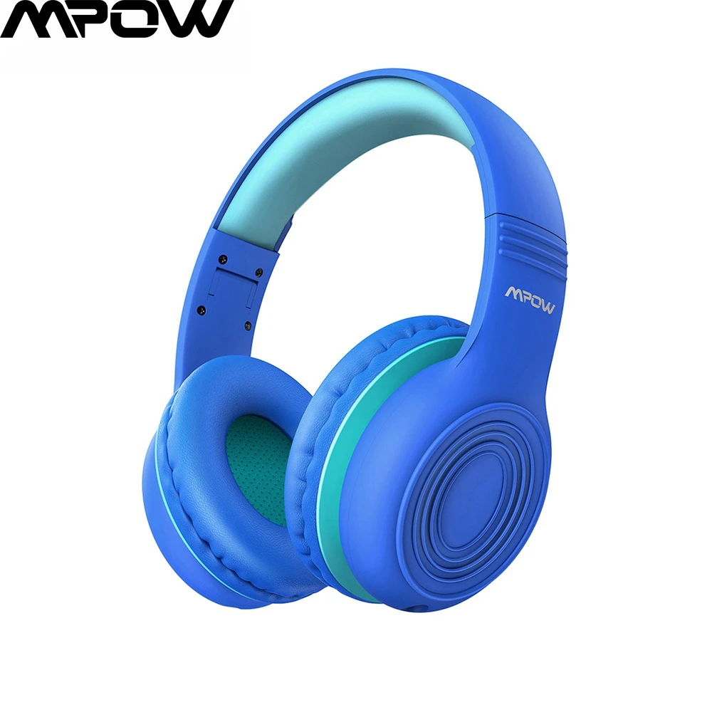 Mpow CH6 детские наушники 85 дБ Защита слуха над ушами детская гарнитура складные