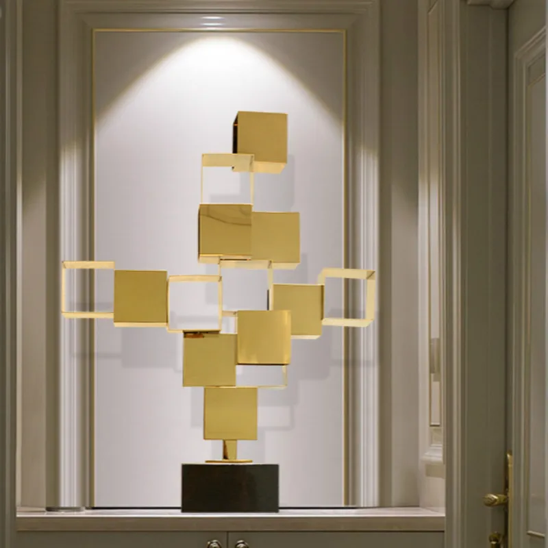 Роскошное украшение в подарок для офиса отеля клуба дома геометрическое