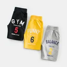 Новая модная летняя одежда для детей, хлопковые шорты От 1 до 9 лет для мальчиков, Короткие трусы детские пляжные шорты; Повседневные спортивные штаны для маленьких мальчиков, детская одежда, эластичная резинка на