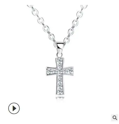 Индивидуальный темперамент крест женская цепочка на ключицы покрытием с