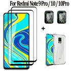 стекло для xiaomi redmi note 10 pro защитное стекло redmi note 10S 9s 10pro защитная пленка для экрана  + сяоми редми нот 10 про прозрачный чехол redmi9 redmi10 NFC redminote 10 9 pro редми нот 10S  редми нот 10 про 5g