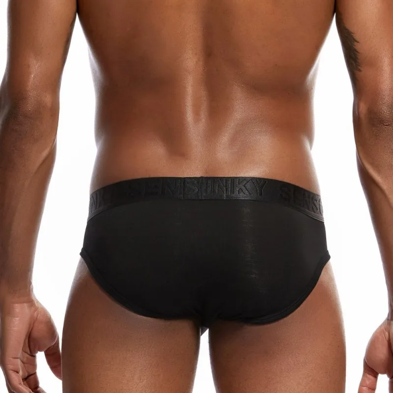 Сексуальное мужское нижнее белье трусы из модала дышащие с низкой талией u