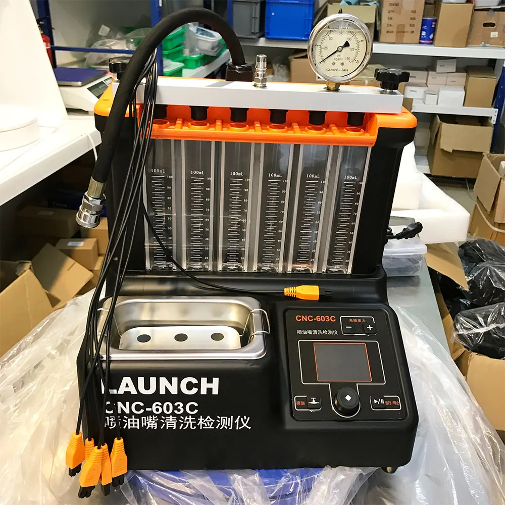 220V CNC-603C тестер топливных форсунок машина для очистки испытательного стенда оборудования