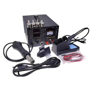 Паяльная станция 3 в 1 YIHUA 853D, 220 В110 В, с вилкой для ЕССША