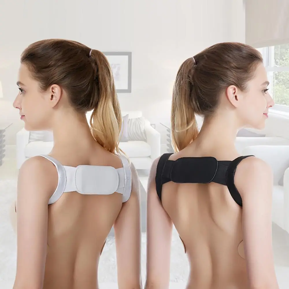 Корректор осанки для спины и ключицы поддержка коррекции прямой ремень плеч с