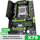 Материнская плата HUANANZHI X79, золотая, LGA2011, ATX, USB3.0, SATA3, PCI-E, NVME M.2 SSD, поддержка памяти REG ECC и процессора Xeon E5