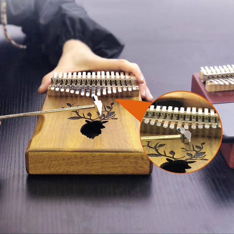 Лидер продаж пианино Kalimba с 17 клавишами деревянный портативный музыкальный