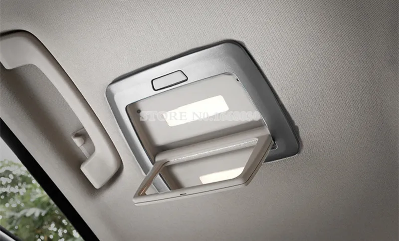 Внутренняя заднего зеркало для нанесения макияжа светильник накладка 2 шт. BMW 5