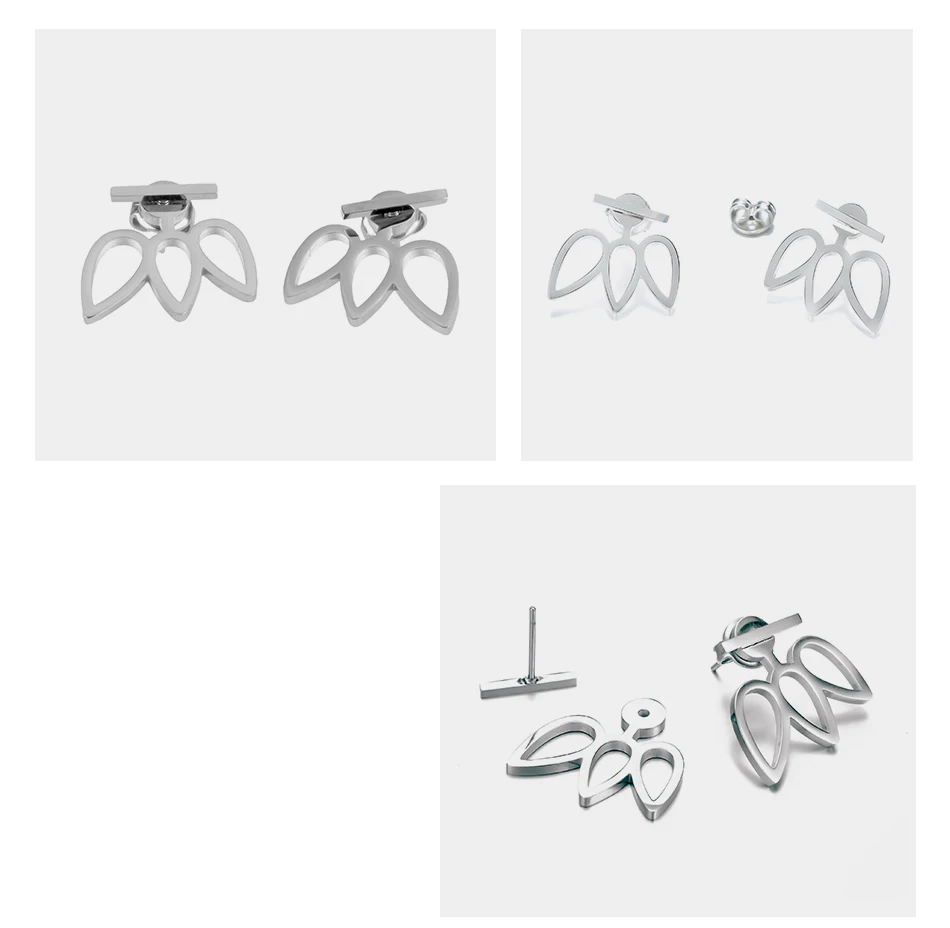 Женские серьги Laramoi для вечеринки свадьбы геометрические золотые серебряные в