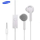 Проводная гарнитура Samsung EHS61 3,5 мм, музыкальные наушники, гарнитура с линейным управлением и микрофоном для смартфонов Galaxy S6, S7 Edge, S8, S9, S10